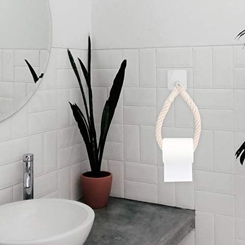 COHEALI Rope Toilet Paper Holder Wall Mount