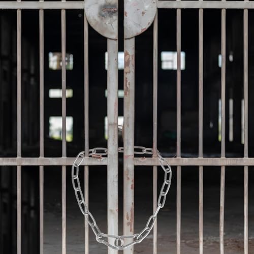 Secure Gate Chain Set with Both-Ended Carabiners