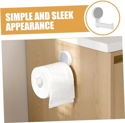 Homoyoyo Space-Saving Toilet Paper Holder Wall Mount 1