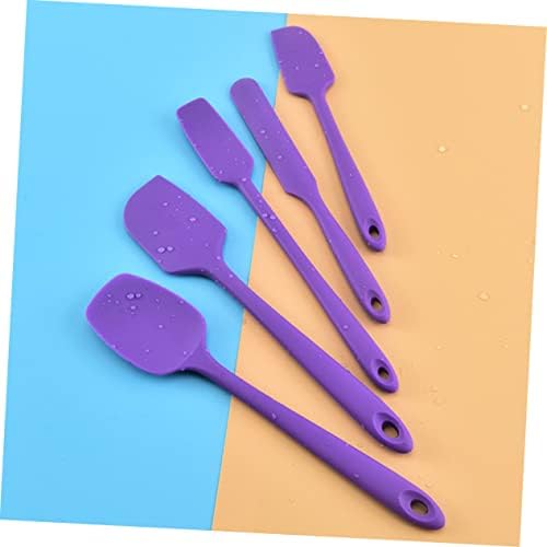 KICHOUSE 5pcs Silicone Spatula Baking Tool Set 1