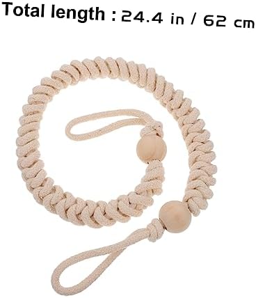 Alipis Beige Woven Cotton Rope Toilet Paper Holder 1