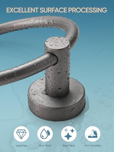 Cobbe Towel Ring - Bathroom Wall Mounted Holder
