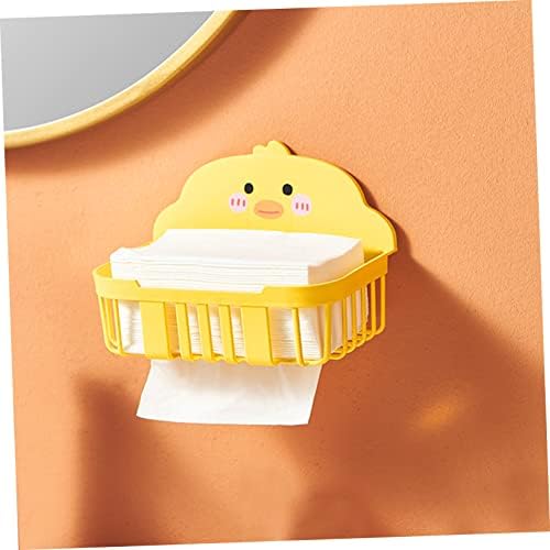 NUOBESTY 2Pcs Wall Mounted Toilet Paper Holders with Cartoon Design