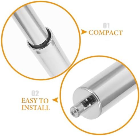 VILLCASE 5Pcs Spring Loaded Toilet Paper Holder Rollers Replacement 1