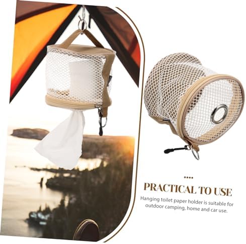 WESIEVYA Portable Tissue Storage Bag for Travel Camping Car