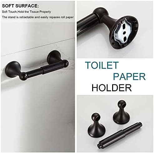 BGL 8-Piece Adjustable Towel Bar Set