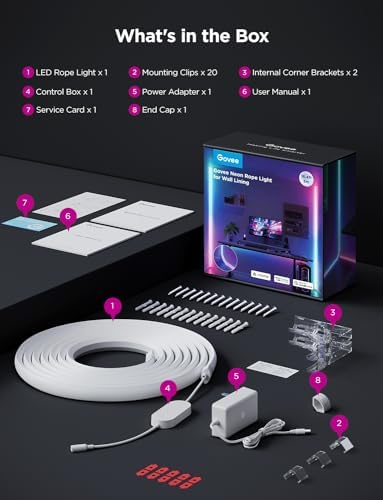 Govee 164ft RGBIC LED Strip Light with Smart Control