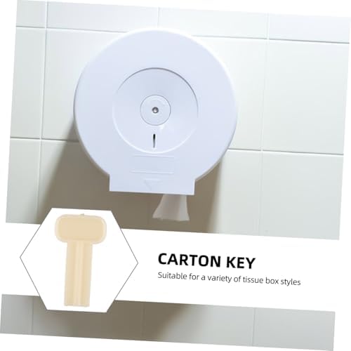 ERINGOGO Toilet Paper Dispenser Key for Enhanced Security and Easy Access