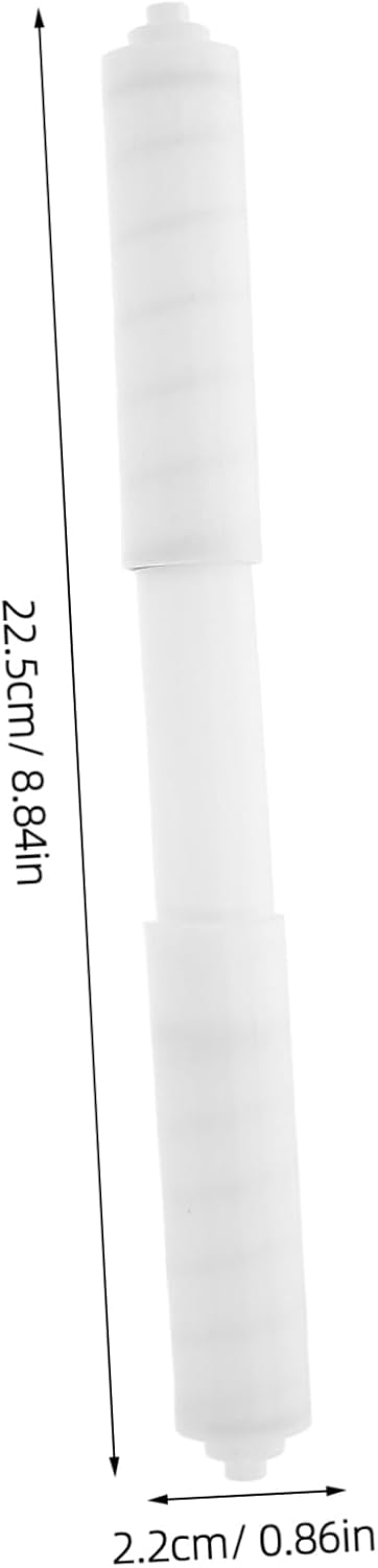 STOBAZA 3pcs Spring Loaded Toilet Paper Holder Rod