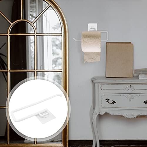 TEHAUX Wall-Mounted Toilet Paper Holder Roll Storage Stand