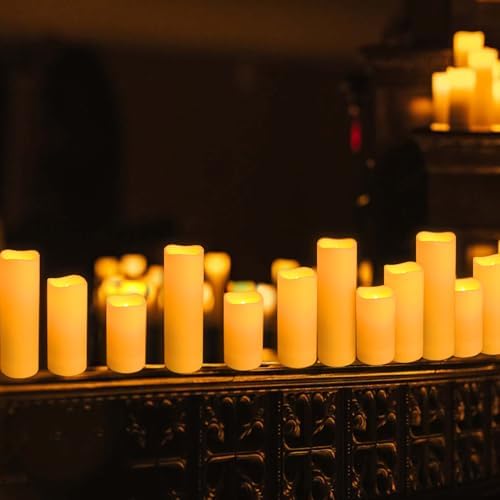 24-Pack LED Flameless Candles with Remote Control 1