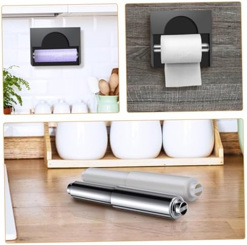Mobestech Universal Spring Paper Towel Holder Rod