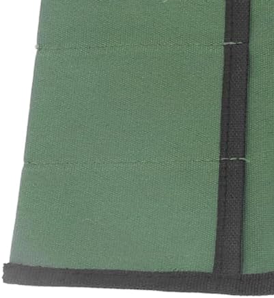 Garosa Foldable Knife Roll Bag with 4 Pockets