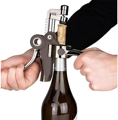 Peugeot Lever-Style Corkscrew with Foil-Cutter Basalt 1