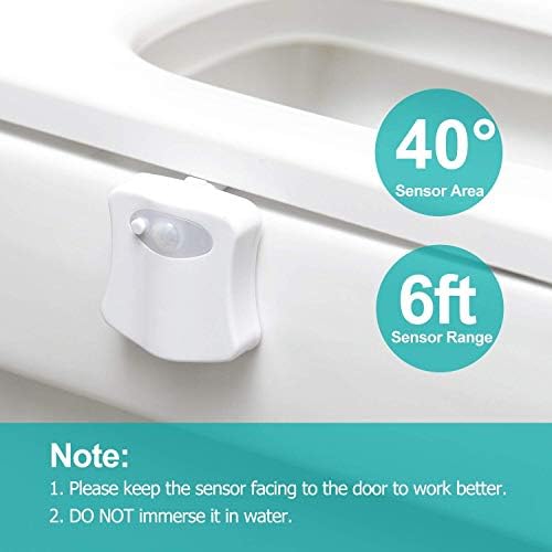 ZEZHOU Original Toilet Night Light 2 Pack