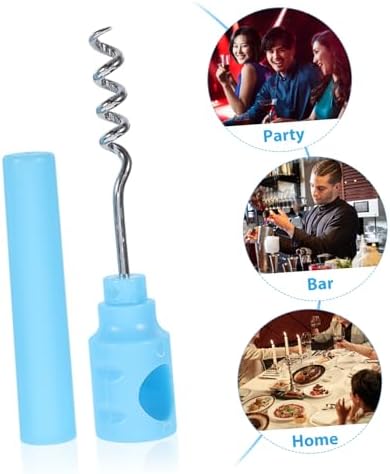 Hoement 5PCS Portable Wine Opener Set with Stopper and Cap Lifter