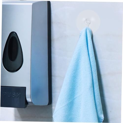 Unomor 8pcs Heavy Duty Suction Cup Hooks for Bathroom Kitchen
