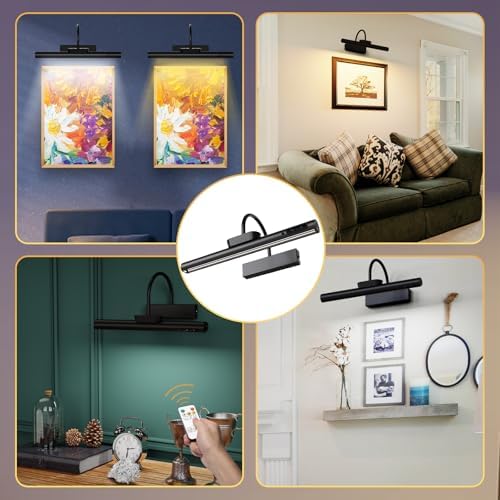 LYTARA Dimmable Cordless Picture Light - Black