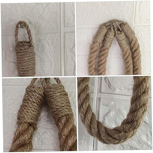 Vaguelly Rope Toilet Paper Holder Wall Mount Decor