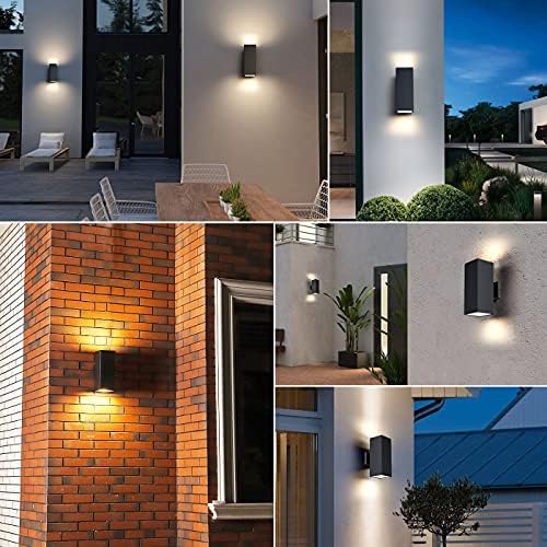 Modern Outdoor Wall Light - Aluminum Sconce Waterproof Porch Mount