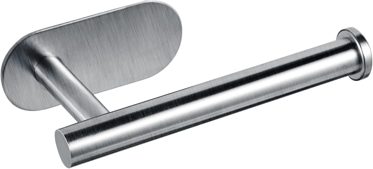 YUET Toilet Roll Holder Self Adhesive Stainless Steel