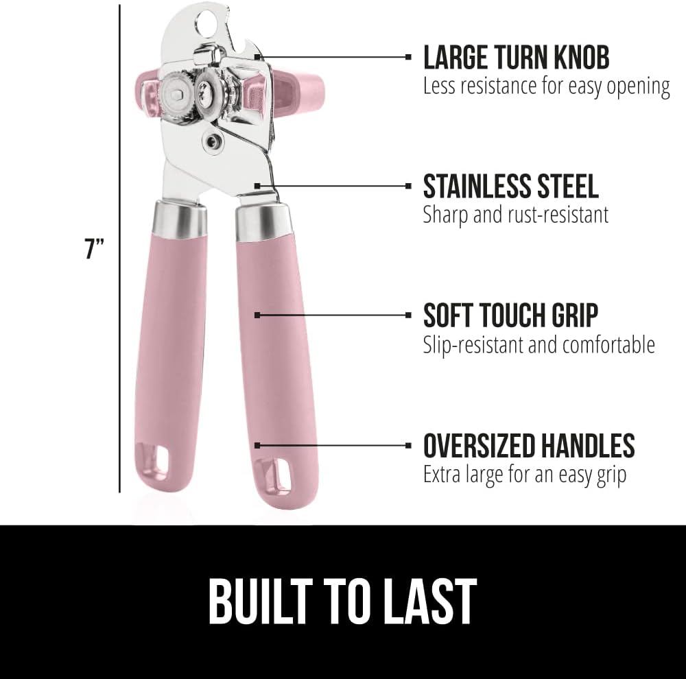 GORILLA GRIP Pink Heavy Duty Can Opener