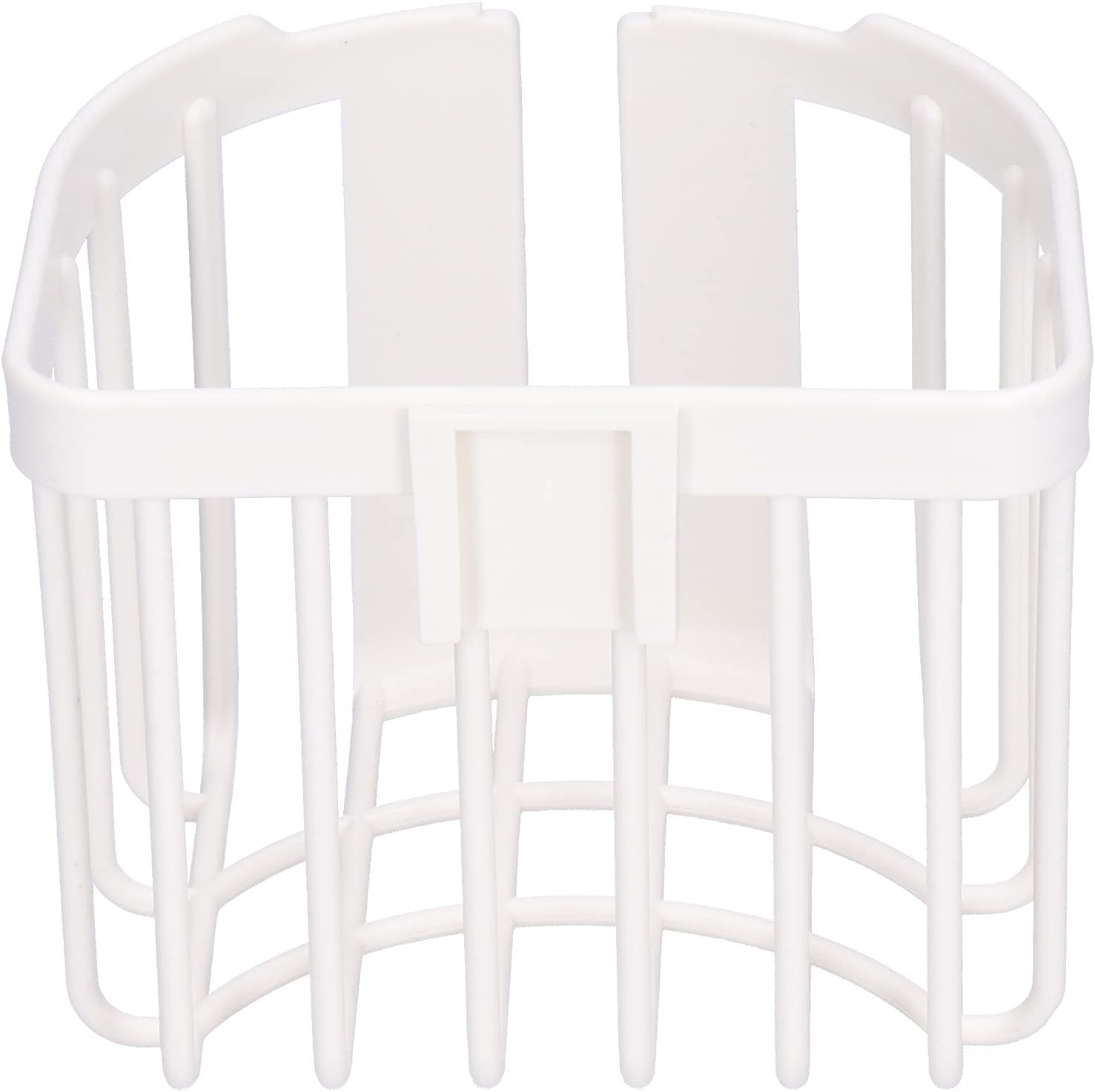 Yuleesiyp Large Capacity Wall Mounted Toilet Paper Holder White