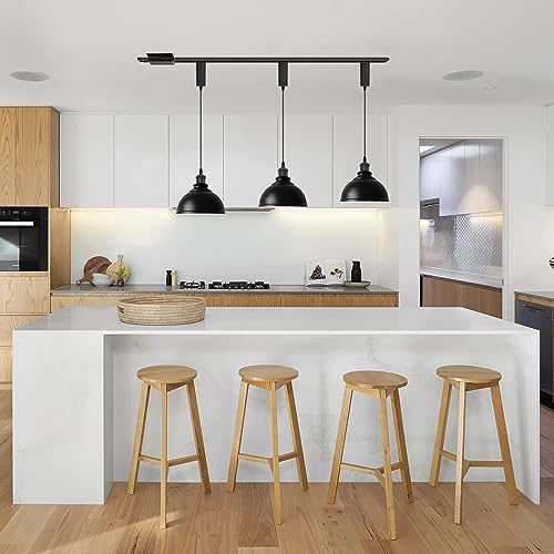 Adjustable J Track Pendant Lights with Remote Control