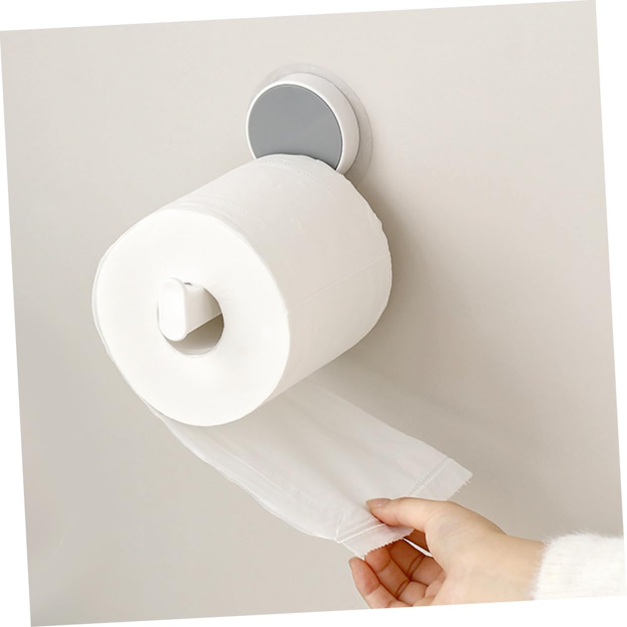 DOITOOL Wall Mounted Toilet Paper Holder No Drilling