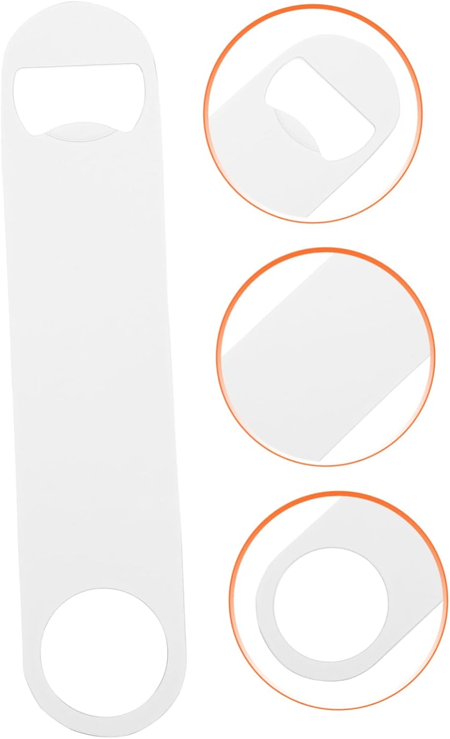 Anneome Stainless Steel Bottle Opener with Sublimation Design 1