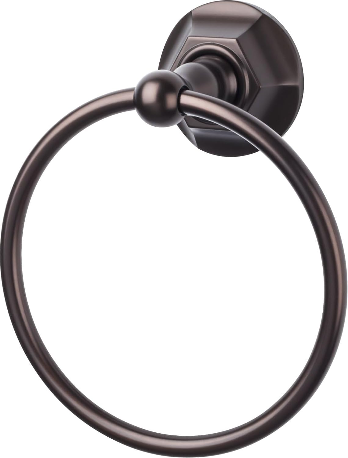 Top Knobs ED5BSNA Towel Ring Brushed Satin Nickel
