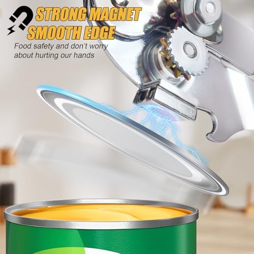 ICEKATI Heavy Duty Manual Can Opener With Magnet