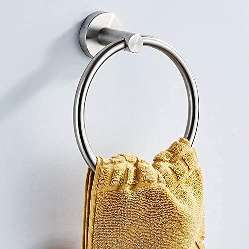 SUNTAI 2 Pack Hand Towel Ring Stainless Steel Brushed Nickel