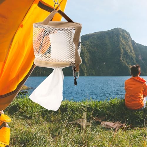 RORPOIR Outdoor Toilet Paper Holder Bag