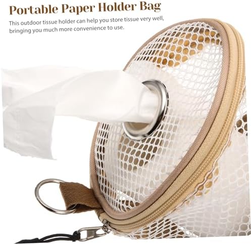 Anneome Roll Paper Hanging Bag Toilet Paper Holder
