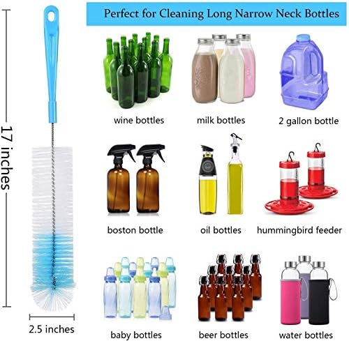 Alink 8-Pack Bottle Cleaning Brush Set
