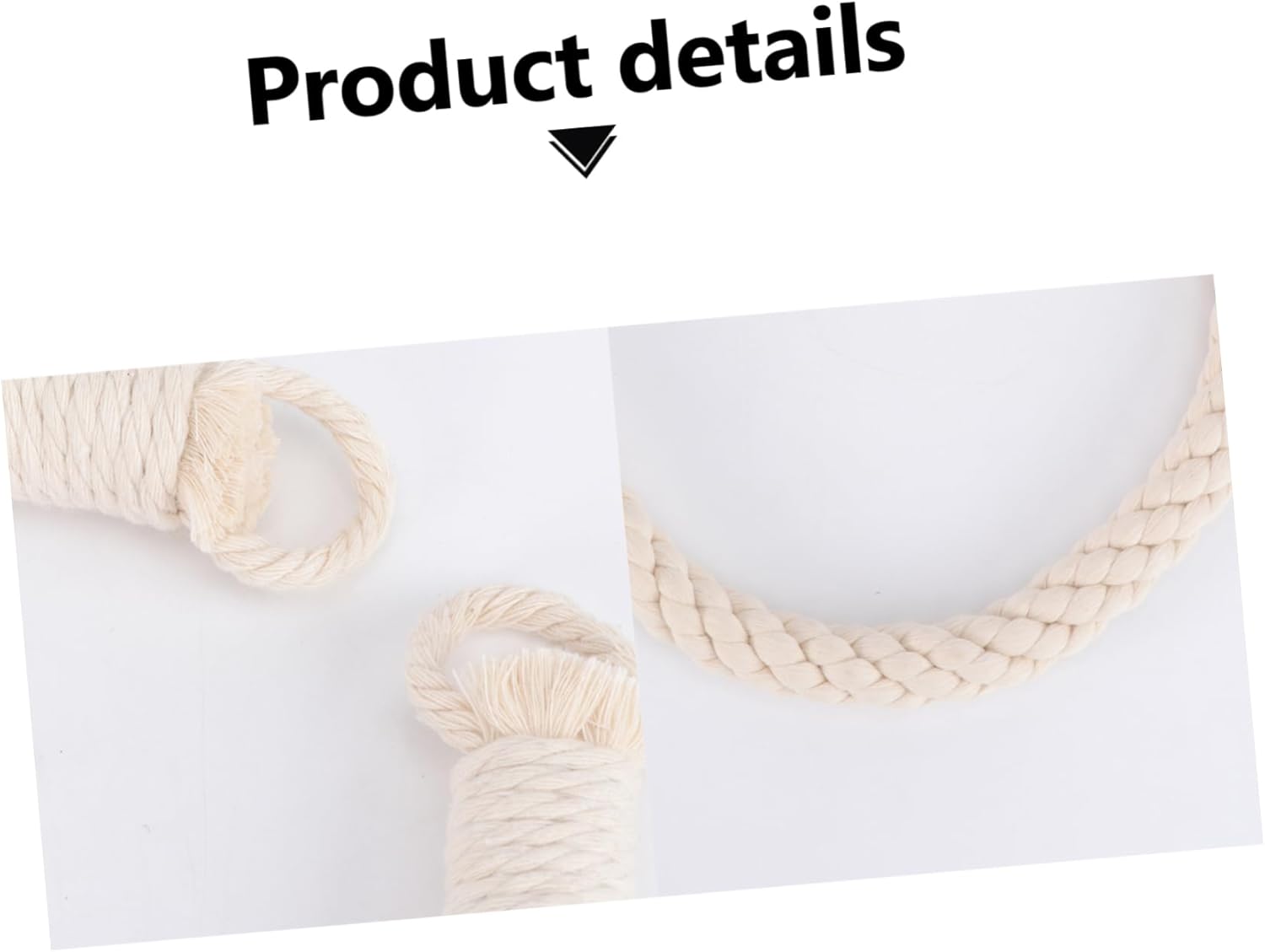 Rope Hanging Toilet Paper Holder Wall Mounted
