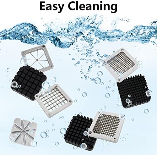 ROVSUN Commercial Vegetable Chopper with 4 Blades and 8-Wedge Blades 1