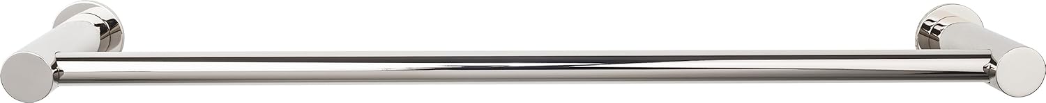 Top Knobs Hopewell Bath Towel Bar 195 Polished Nickel