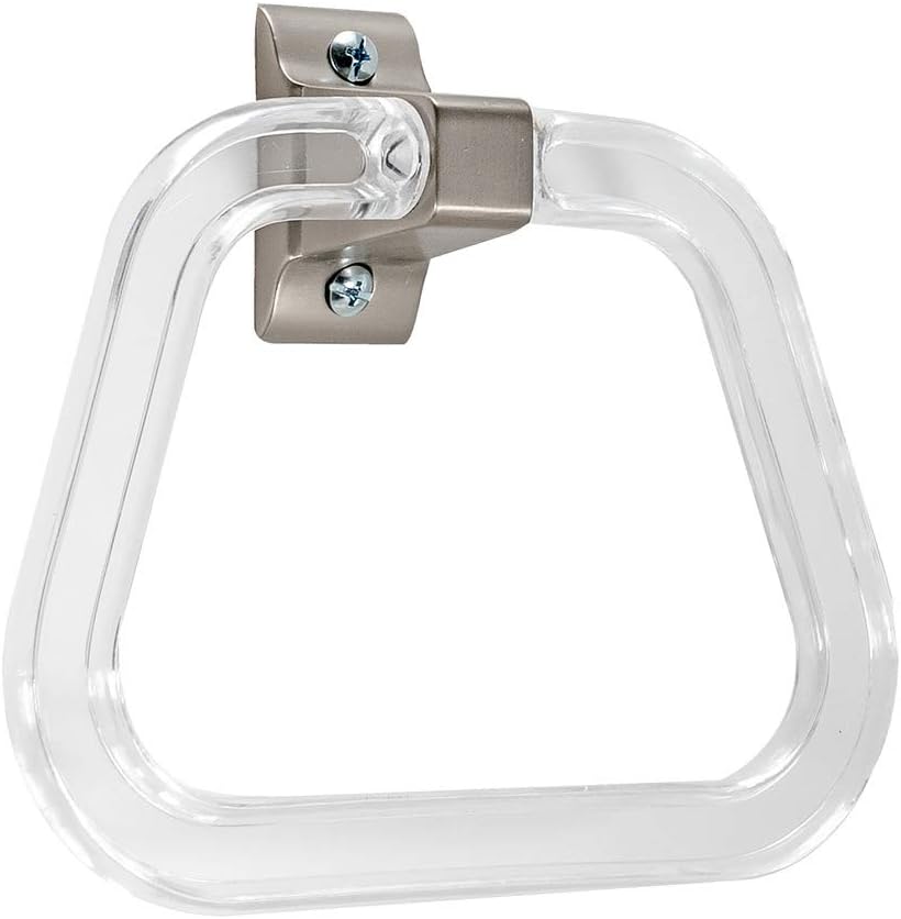 EZ-FLO Bathroom Towel Ring with Exposed Screw 1