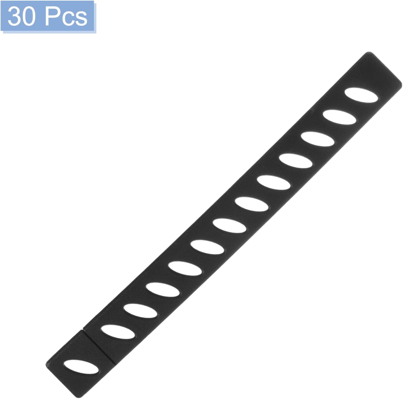 Uxcell 30Pcs Knife Guards Plastic Blade Covers Universal Black