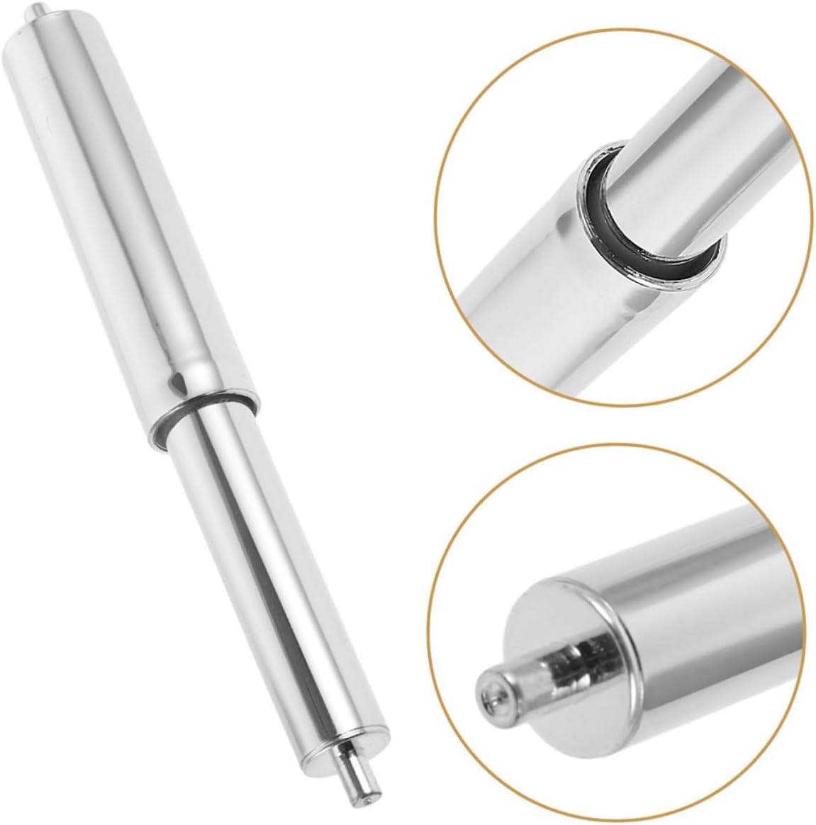 VILLCASE 5Pcs Spring Loaded Toilet Paper Holder Rollers Replacement 1