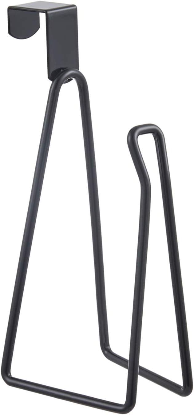 YININE Metal Toilet Paper Holder Stand - Black
