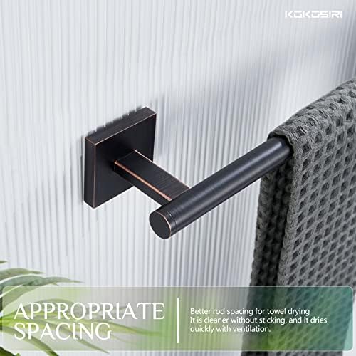 KOKOSIRI 36 Oil Rubbed Bronze Towel Bar