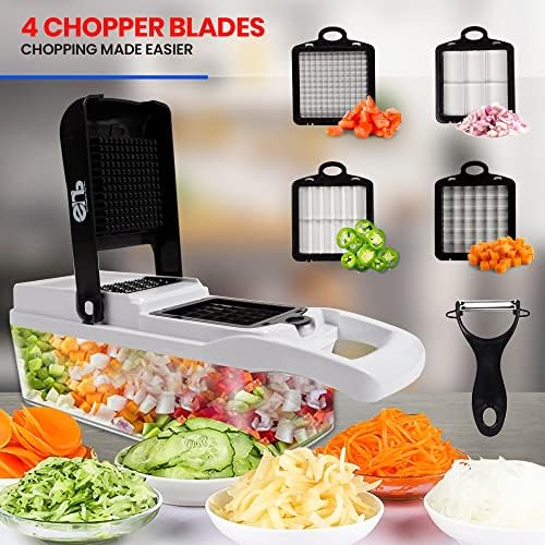 22-in-1 Veggie Chopper with Container and Gloves