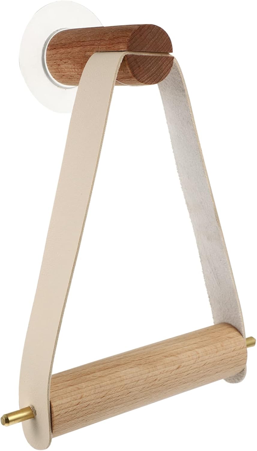 HOUDERCO Wall Mounted Toilet Paper Holder and Towel Rack