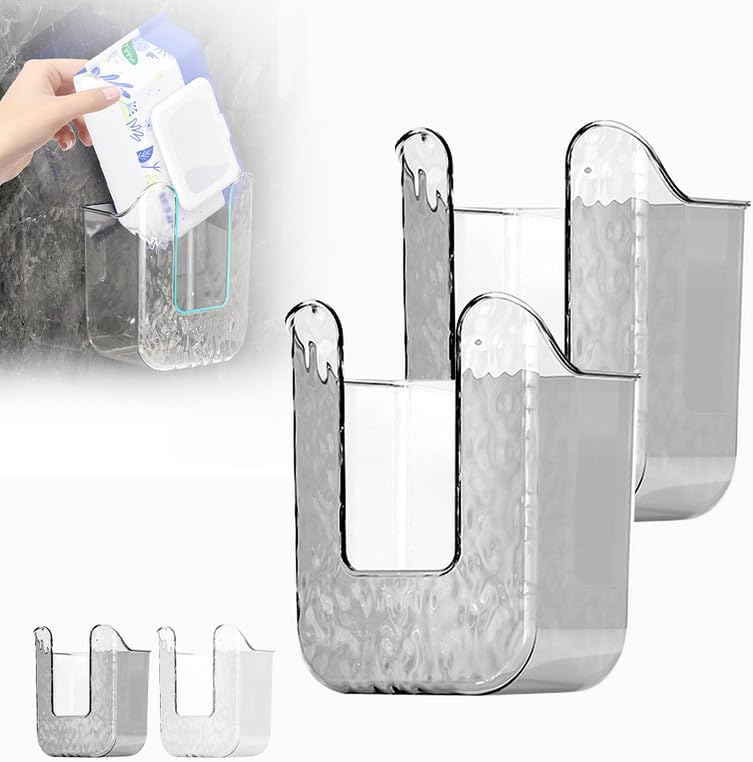 ATFirst Wall-Mounted Tissue Holder 2pcs