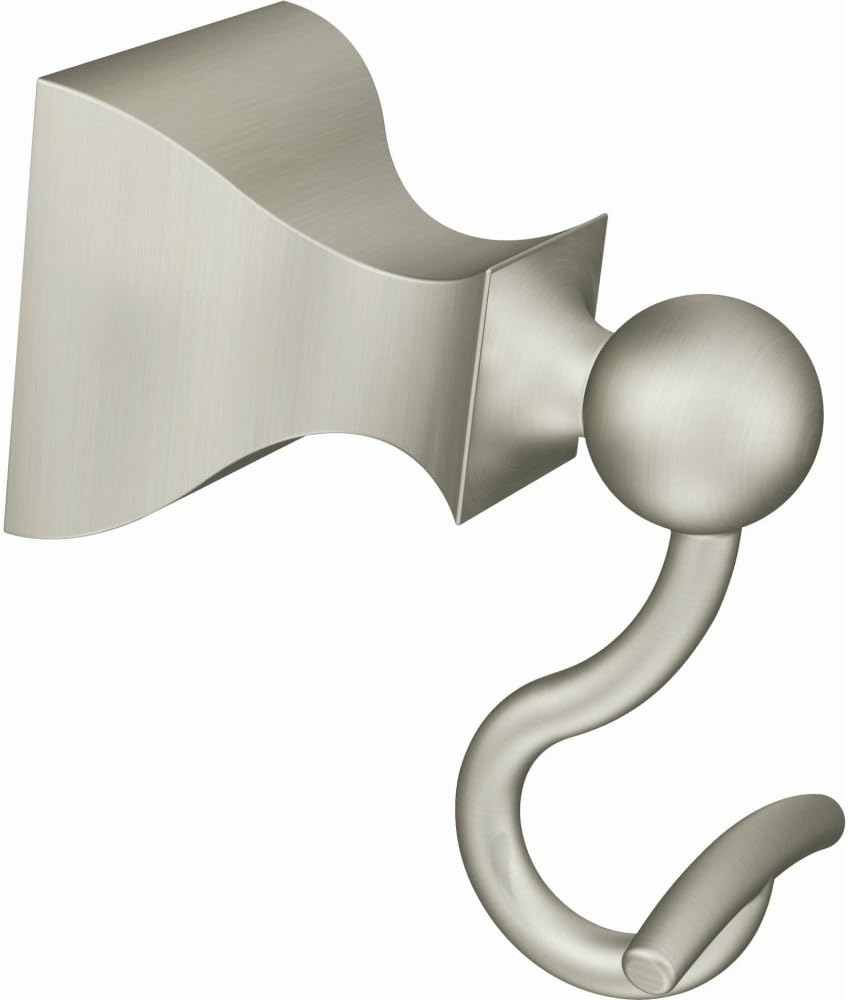 Moen Retreat Robe Hook Brushed Nickel