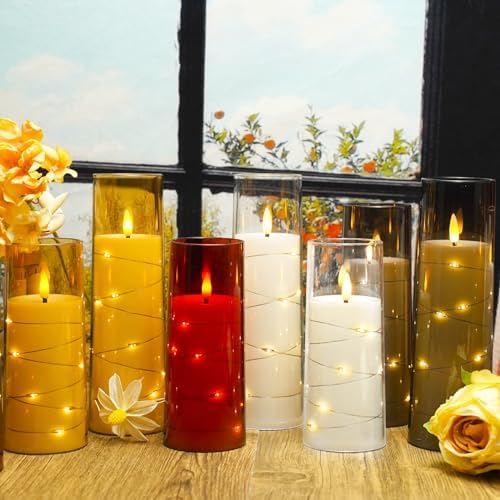 Nimiko Flameless LED Candles with Remote Control