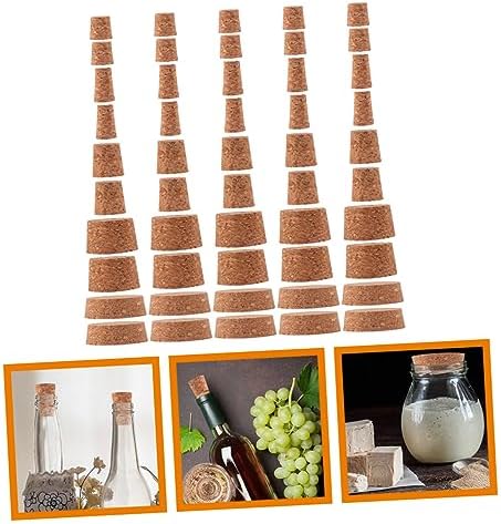 SHOWERORO 50pcs Wine Bottle Stopper Cork Kit